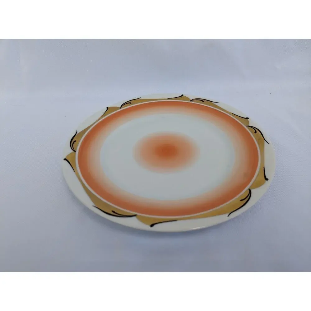Vintage August Roloff Deutsche Wertarbeit Porcelain Cabinet Teacup Art Deco 1930